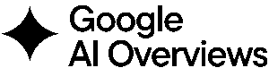 GEO Ranq AI Google AI Overviews logo with a black diamond-shaped icon to the left of the text. SEO Services